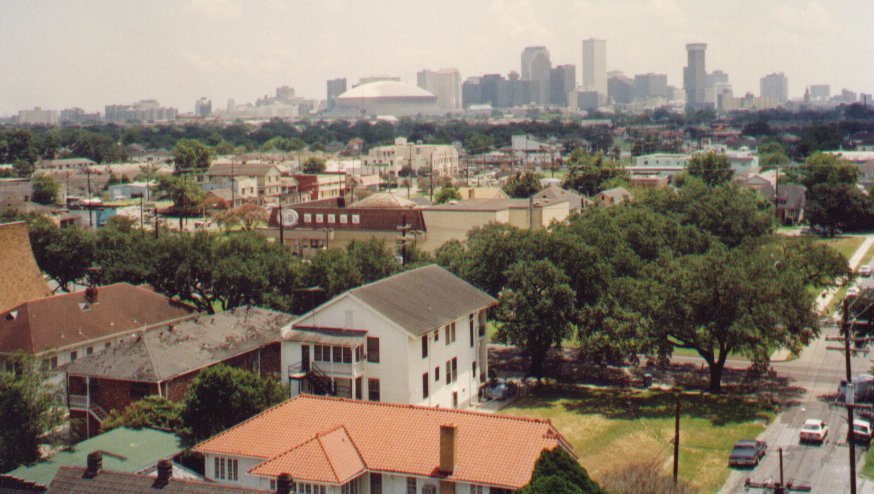 Historical Image of buildings in New Orleans