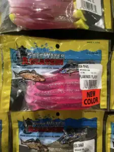 Salt Water Assassin sea shad lures